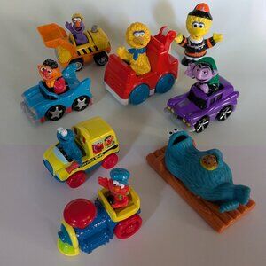 Sesame Street Die Cast Vehicles & Muppets Bundle